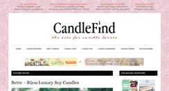 Desktop Screenshot of candlefind.com